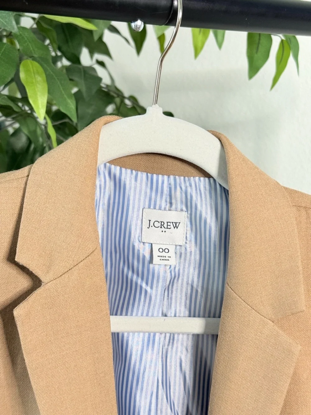 J.Crew Original Schoolboy Blazer Tan Size 00